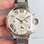 Copy Ballon Bleu Cartier Chronograph Watch Stainless Steel_th.jpg